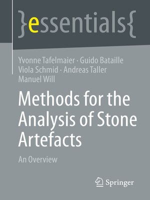 cover image of Methods for the Analysis of Stone Artefacts